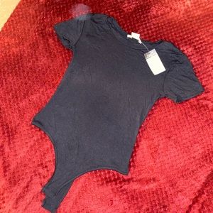 Women’s black bodysuit